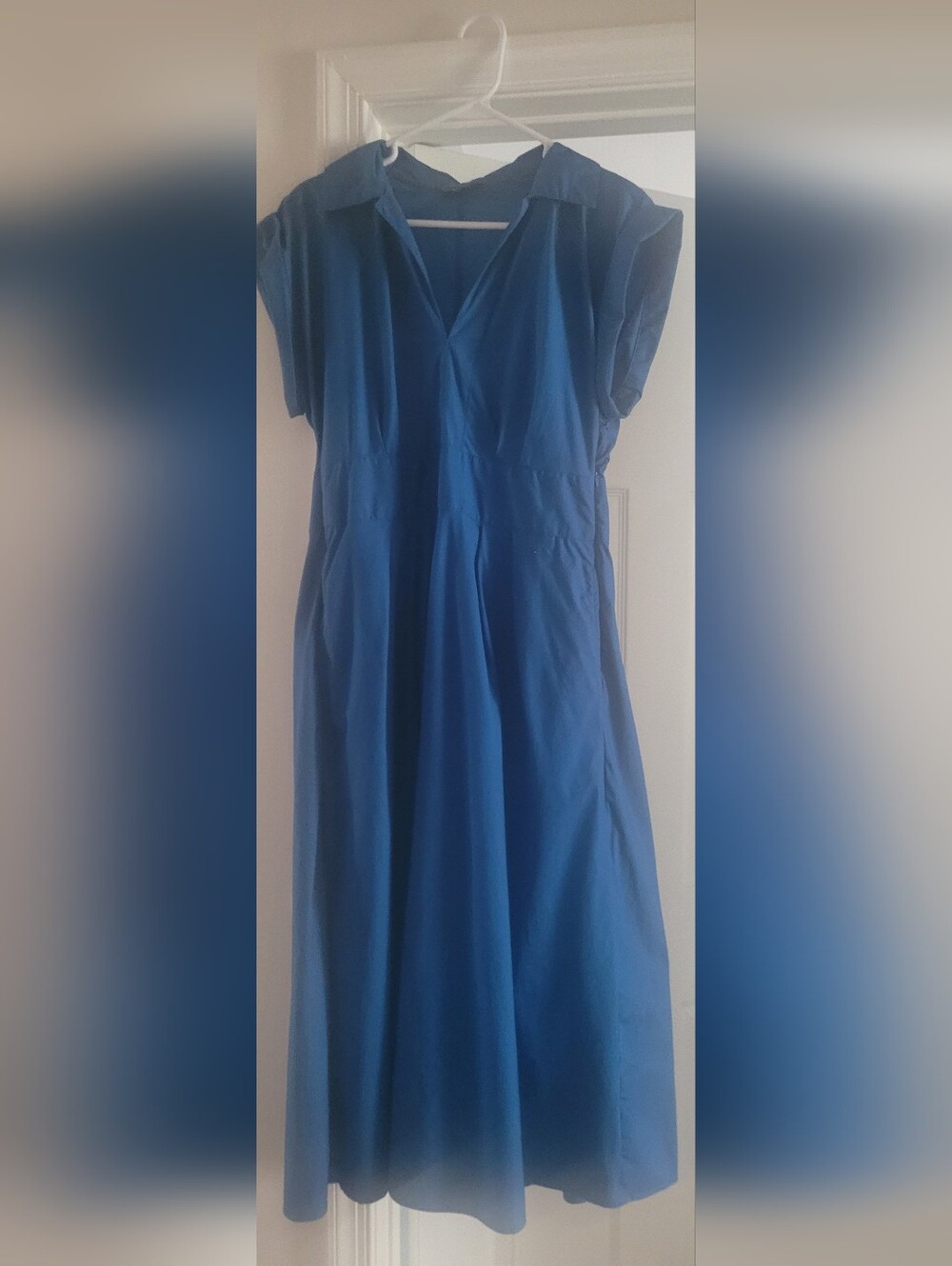Woman's Banana Republic Midi Dress Cotton Size 8